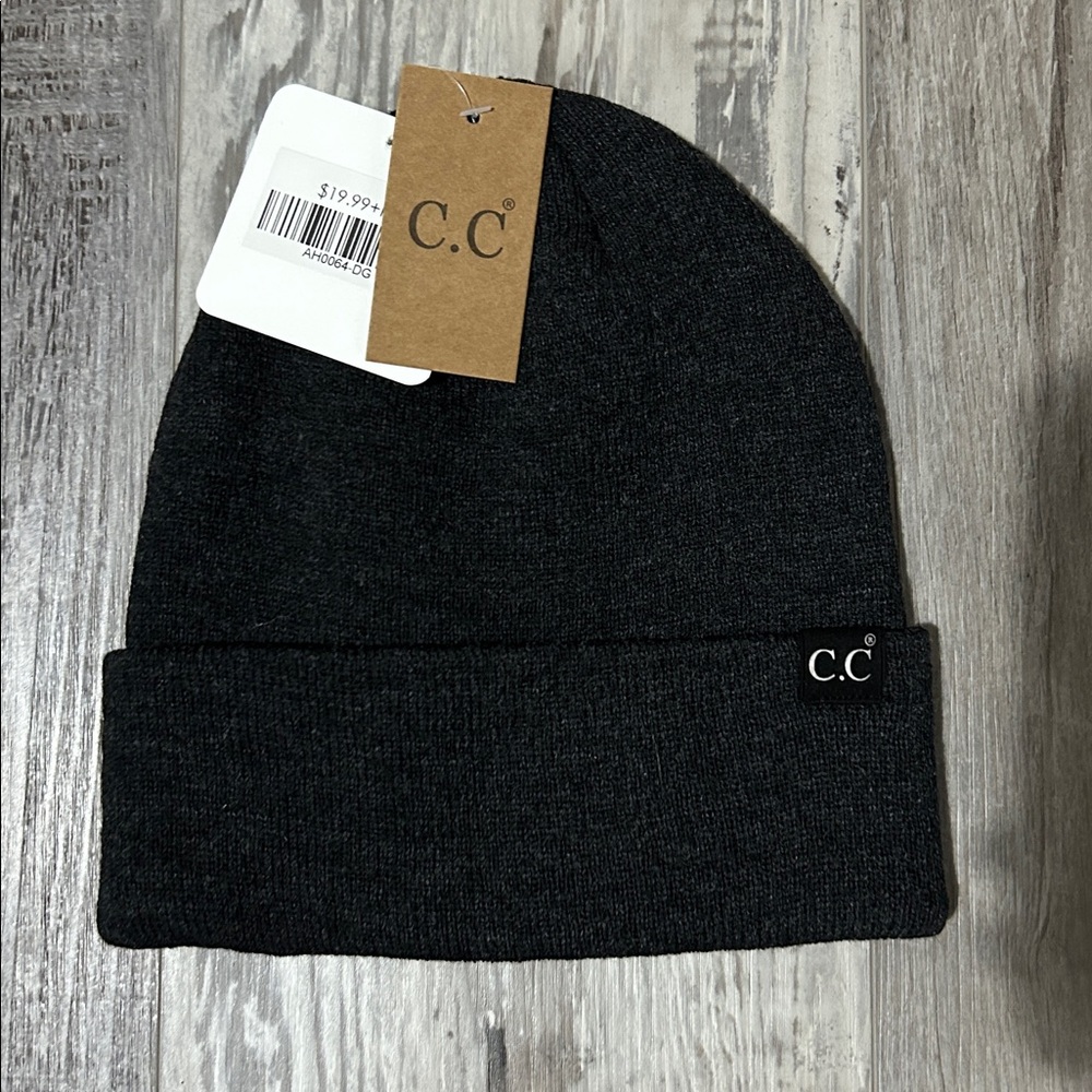 C.C Dark Grey Beanie